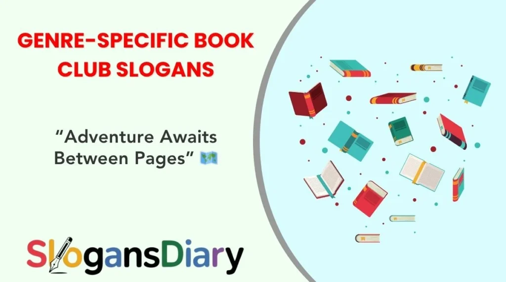 Genre-Specific Book Club Slogans