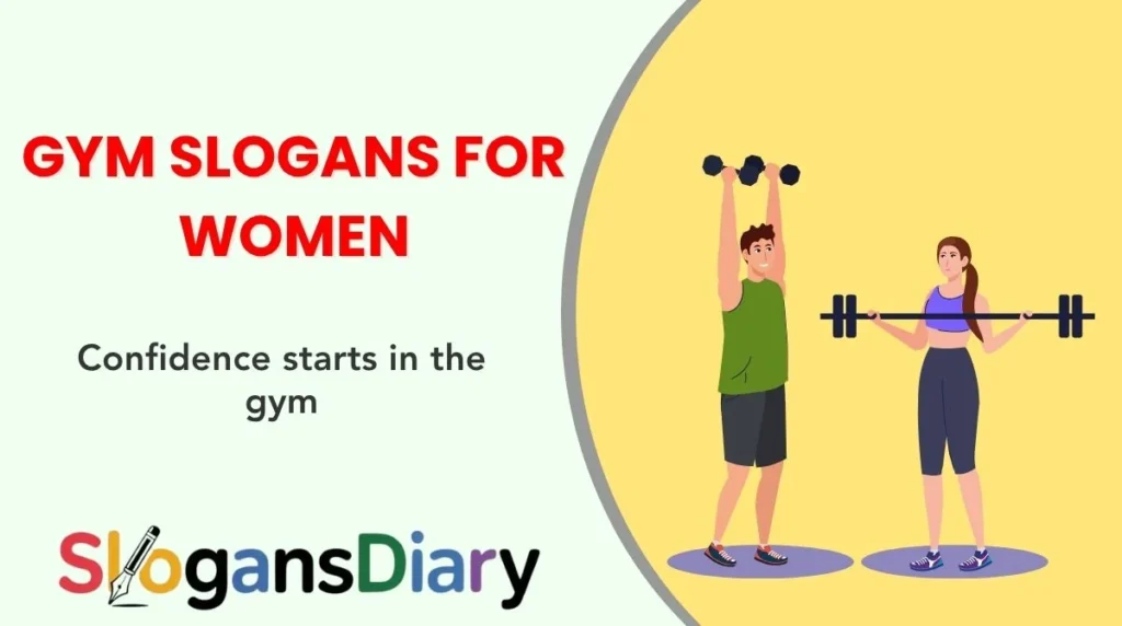 Gym Slogans for Women