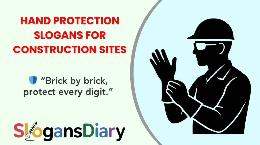 Hand Protection Slogans for Construction Sites