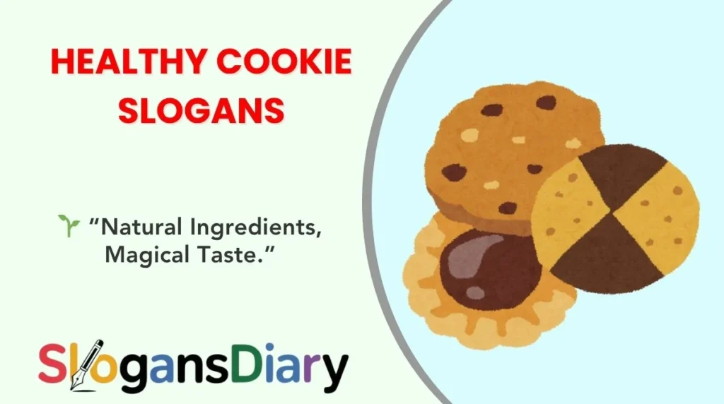 Healthy Cookie Slogans