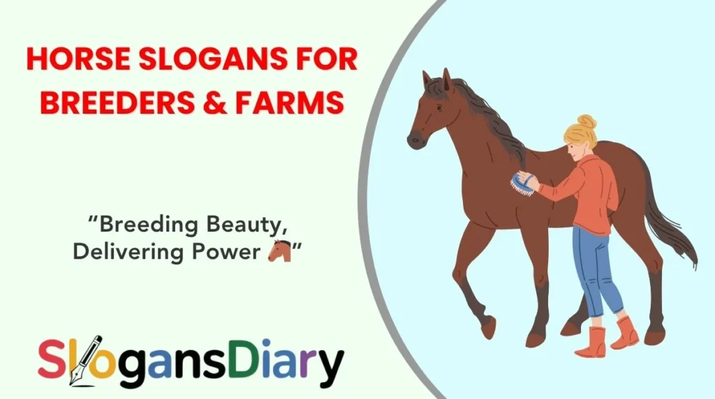 Horse Slogans for Breeders & Farms