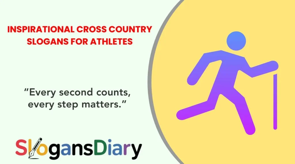 Inspirational Cross Country Slogans for Athletes