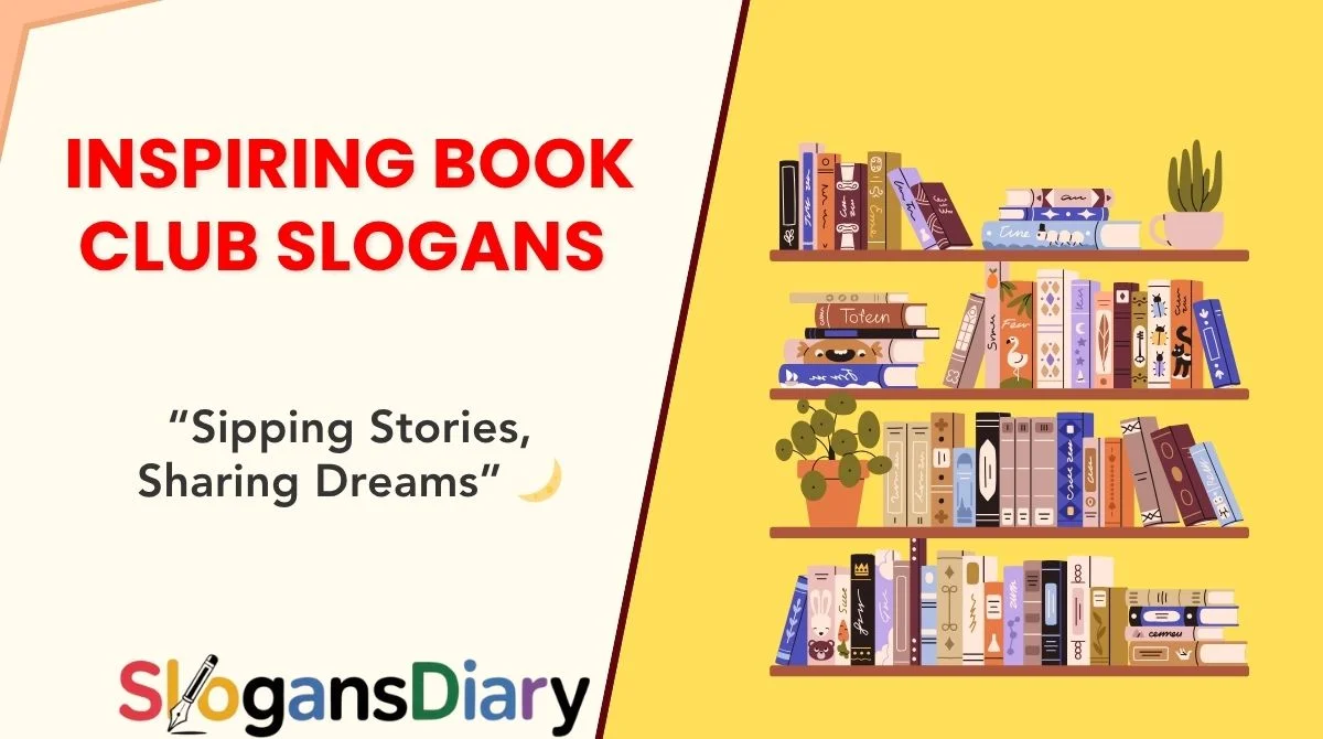 Inspiring Book Club Slogans