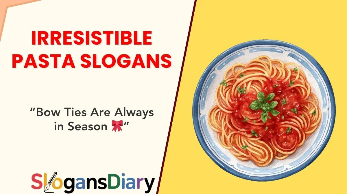 Irresistible Pasta Slogans