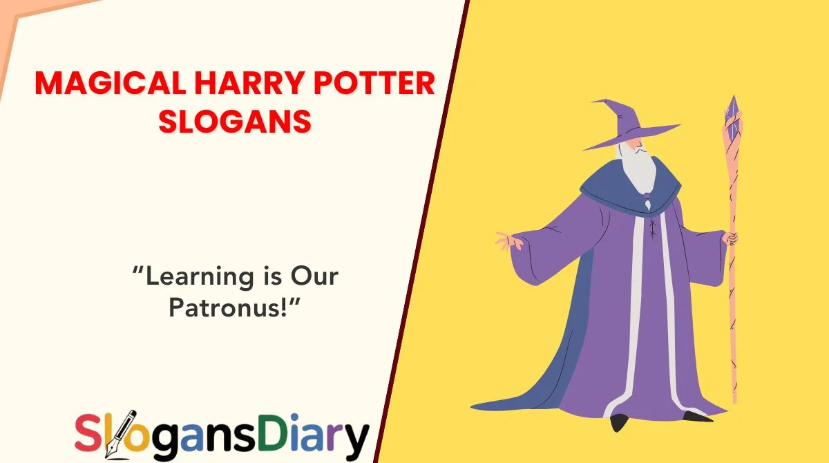 Magical Harry Potter Slogans