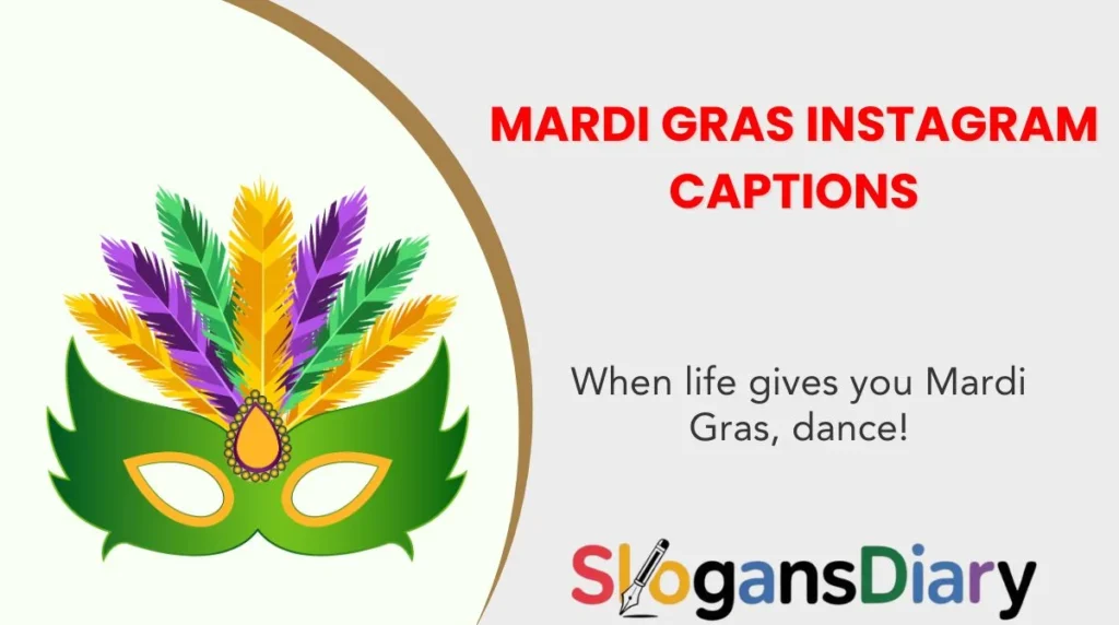 Mardi Gras Instagram Captions