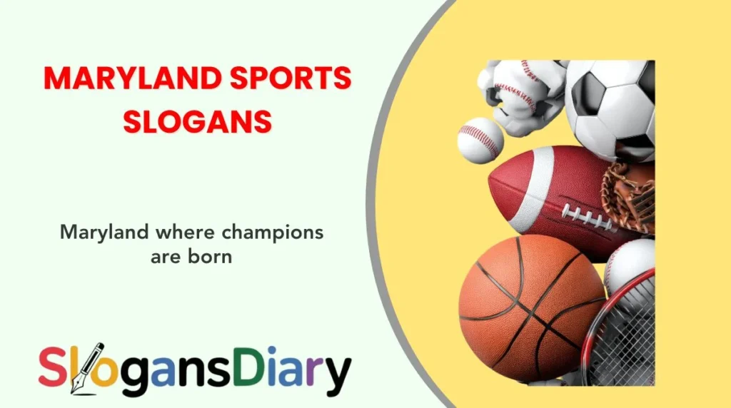Maryland Sports Slogans