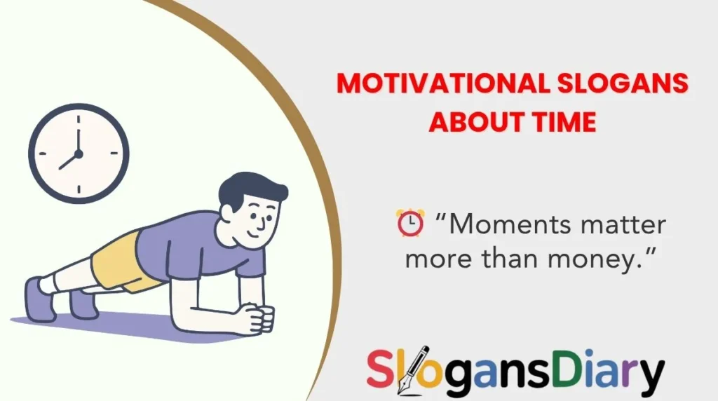 Motivational Slogans About Time