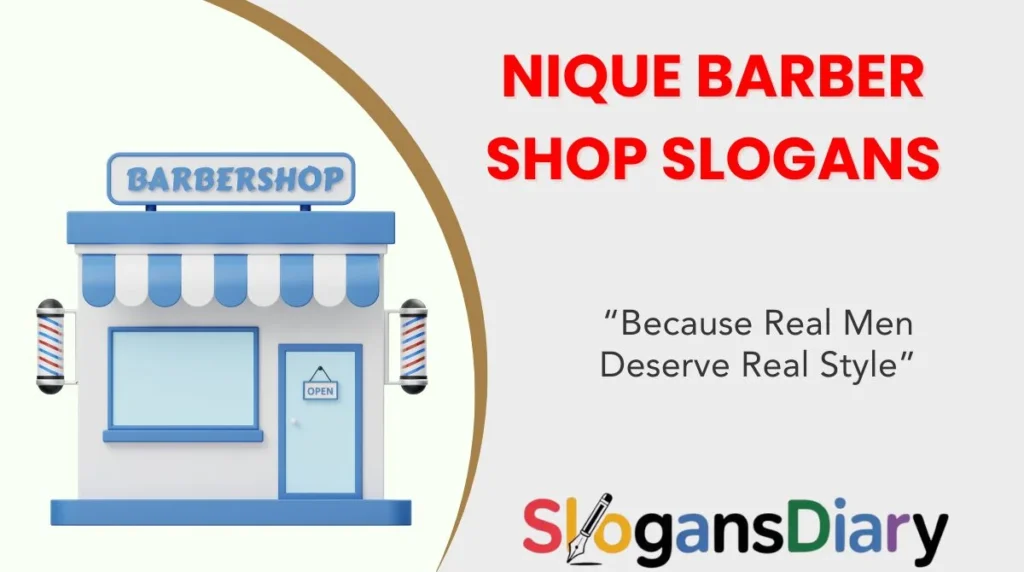 nique Barber Shop Slogans