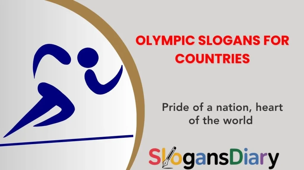 Olympic Slogans for Countries