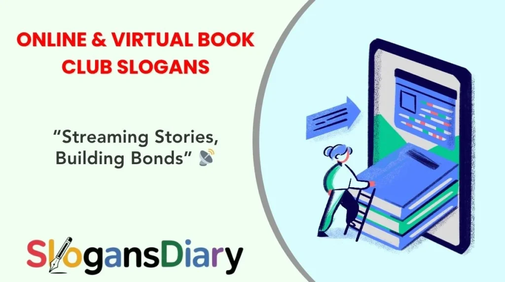 Online & Virtual Book Club Slogans