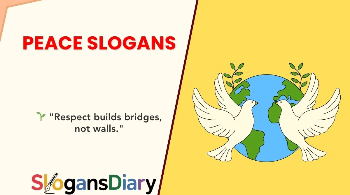 Peace Slogans