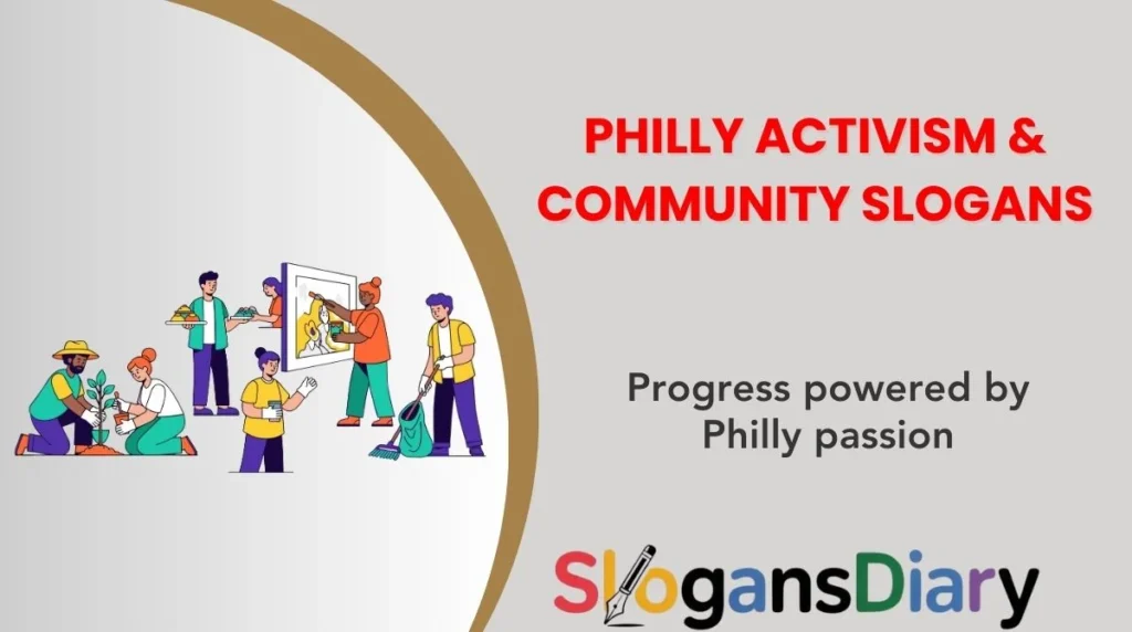 Philly Activism & Community Slogans