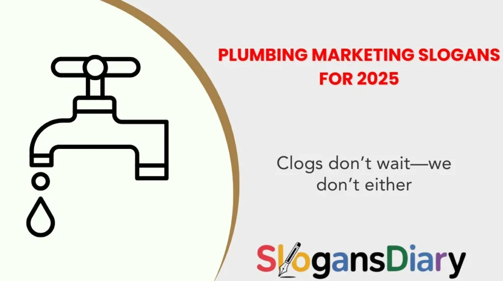 Plumbing Marketing Slogans for 2025