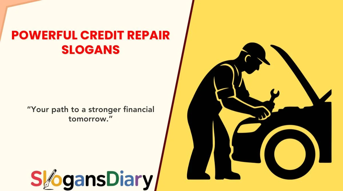 Powerful Credit Repair Slogans