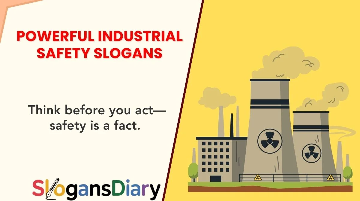 Powerful Industrial Safety Slogans