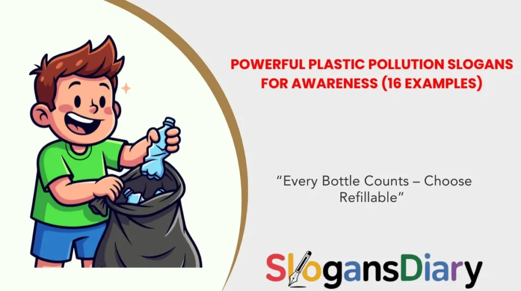 Powerful Plastic Pollution Slogans for Awareness (16 examples)