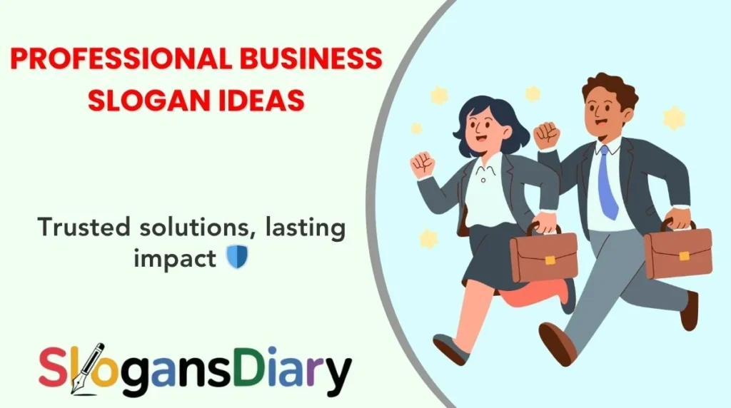 Professional Business Slogan Ideas