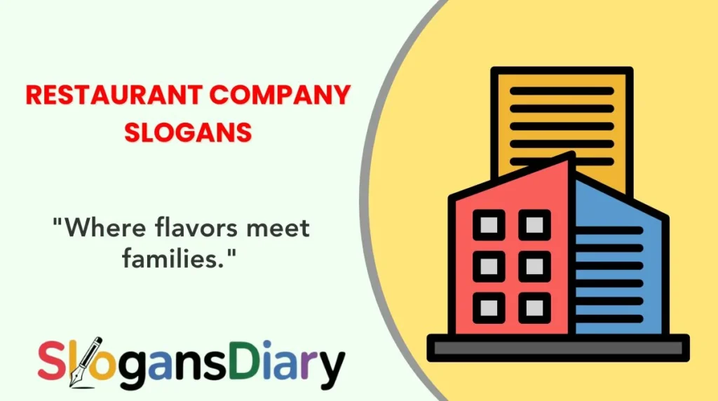 Restaurant Company Slogans