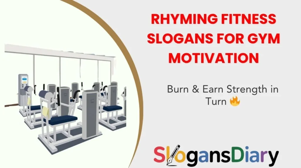 Rhyming Fitness Slogans for Gym Motivation