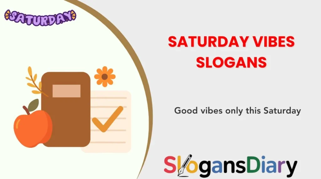 Good vibes only this Saturday