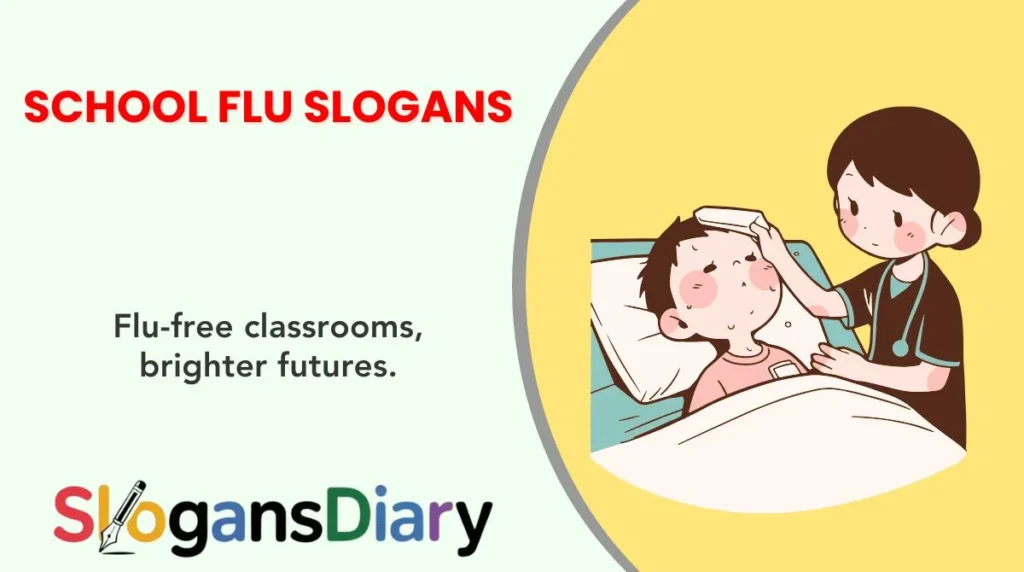 School Flu Slogans