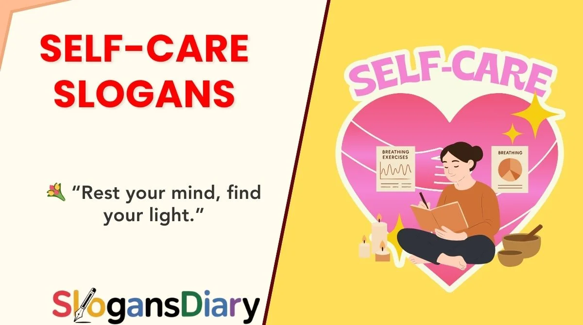 Self-Care Slogans