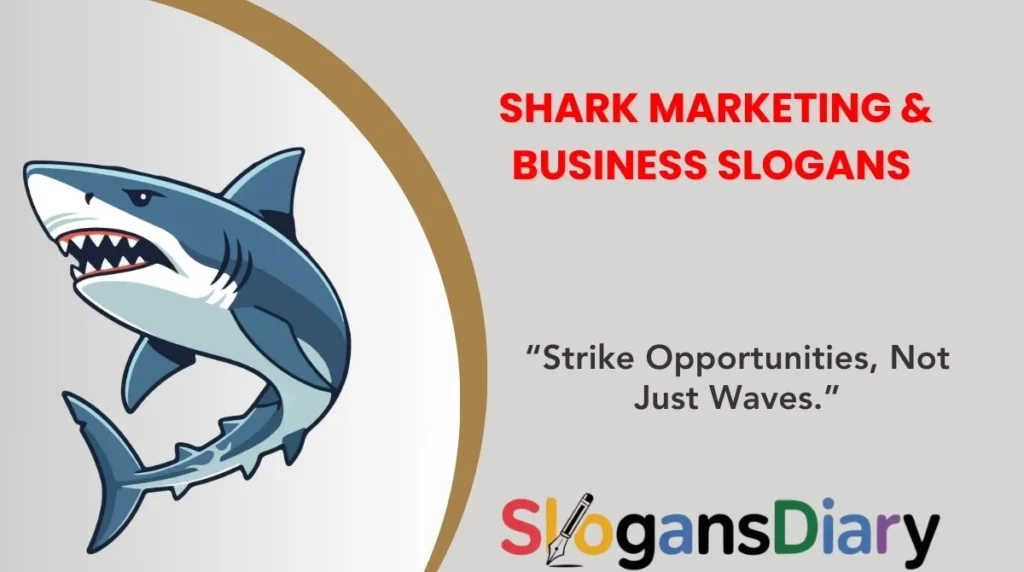 Shark Marketing & Business Slogans