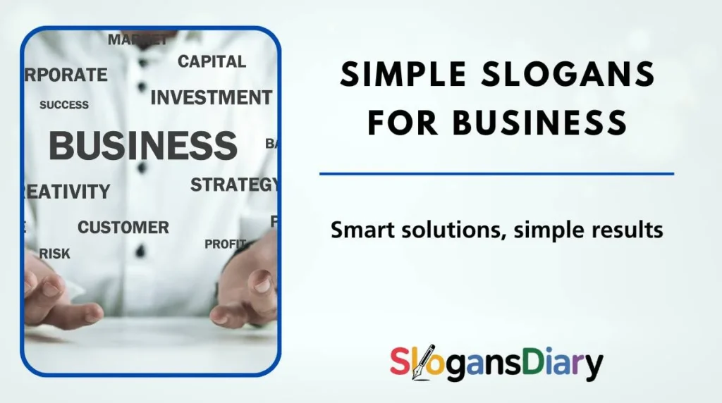 Simple Slogans for Business