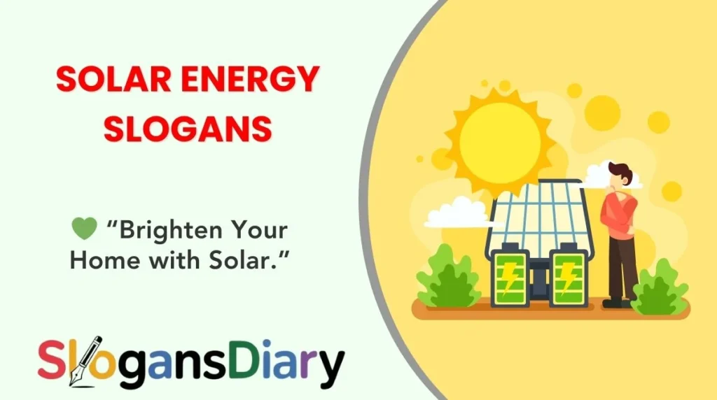 Solar Energy Slogans