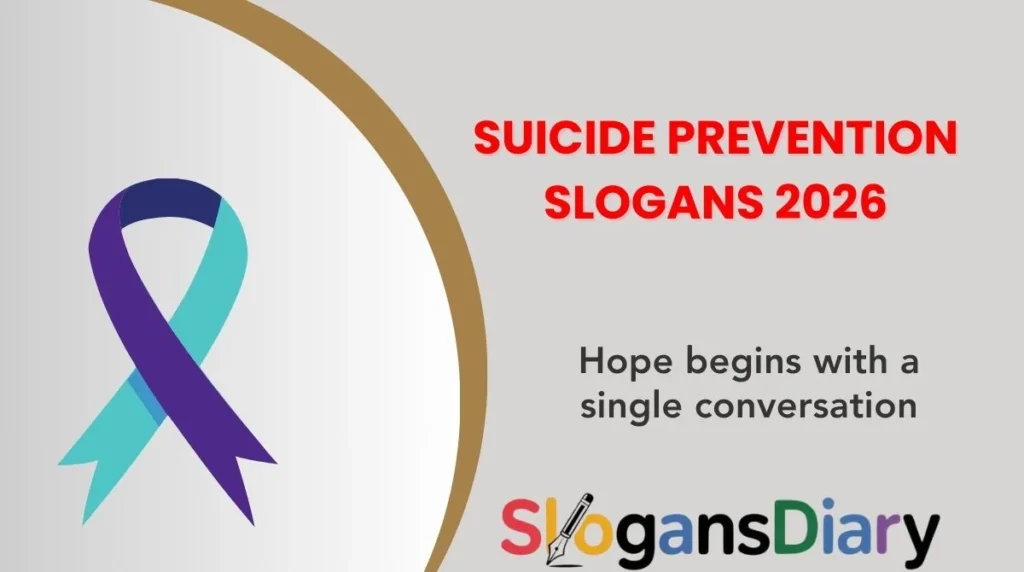 Suicide Prevention Slogans 2025