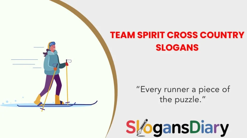 Team Spirit Cross Country Slogans
