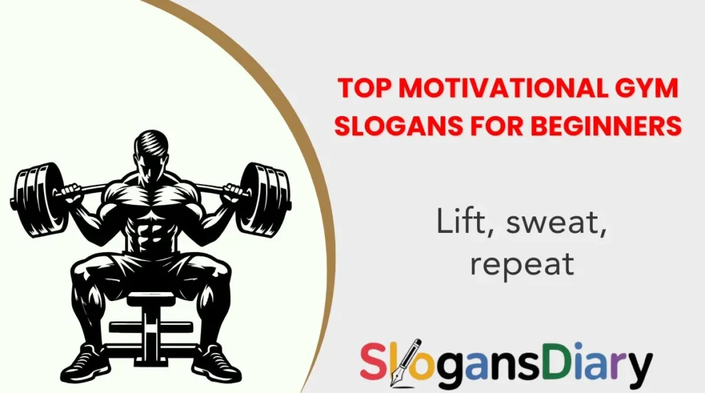 Top Motivational Gym Slogans for Beginners