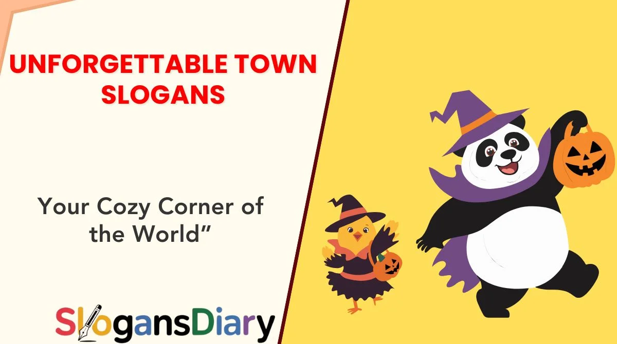 Unforgettable Town Slogans