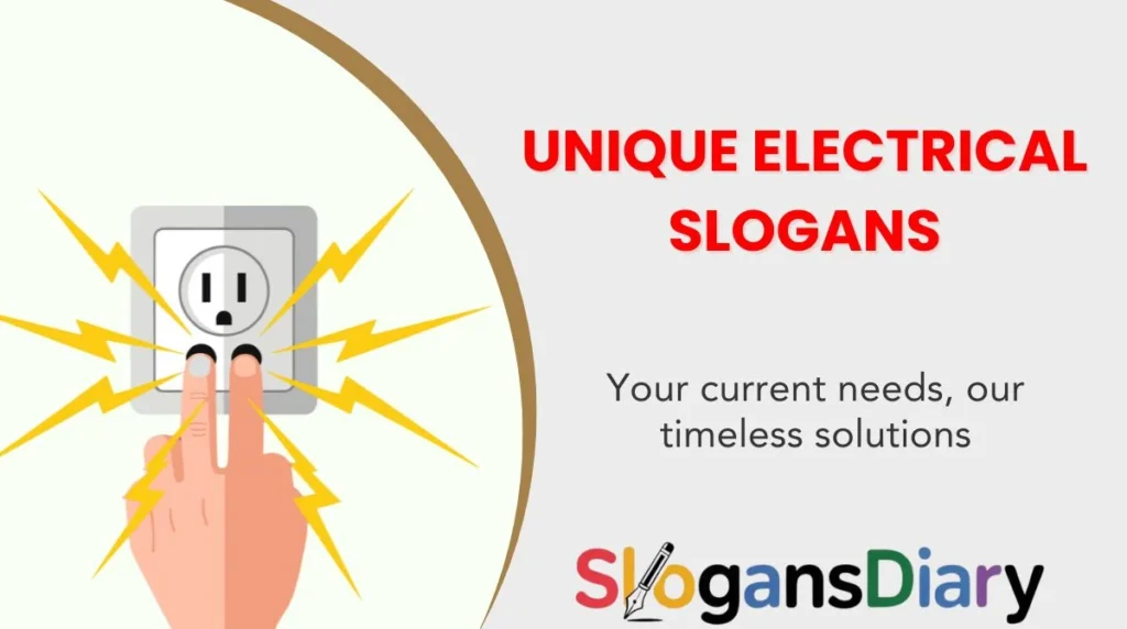 Unique Electrical Slogans
