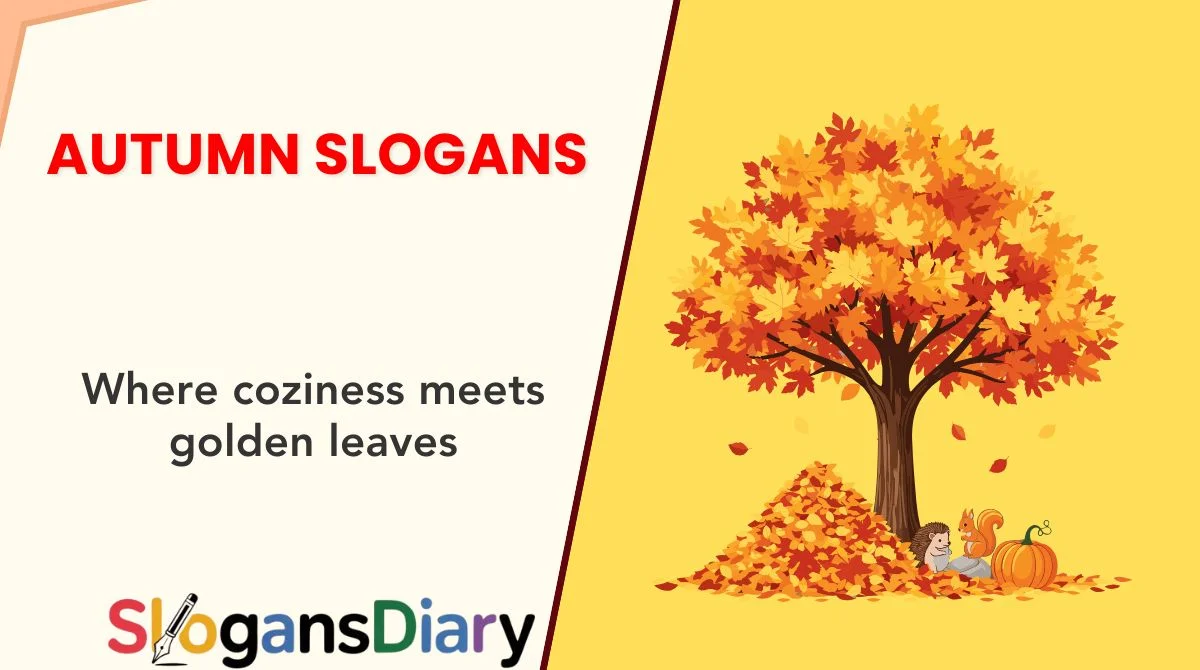 Autumn Slogans