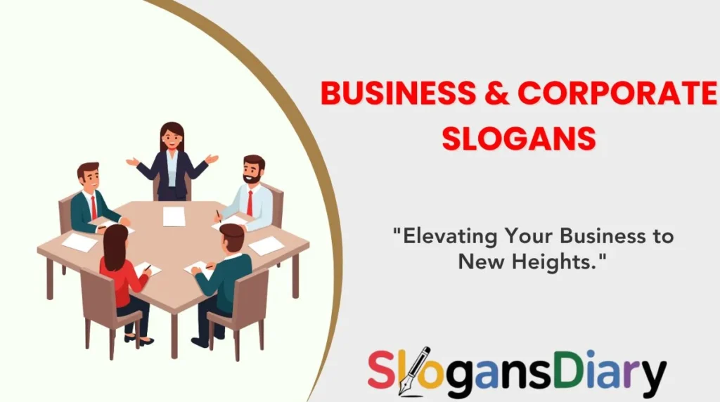 💼 Business & Corporate Slogans