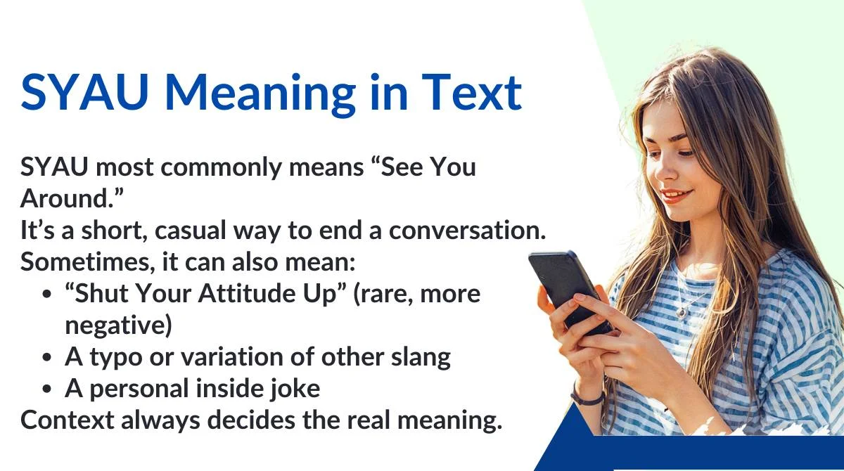 SYAU Meaning in Text